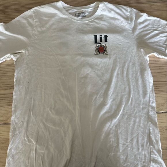 Welit WeBigInc Lit white tee shirt - XL - Picture 1 of 4